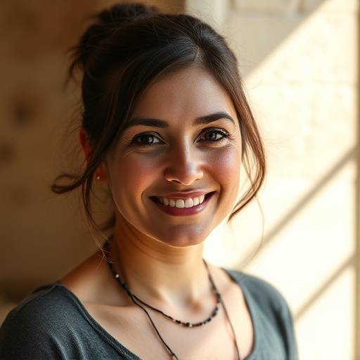 Retrato de Elena Ramírez, participante del curso